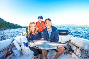 Family Fishing Vancouver Island