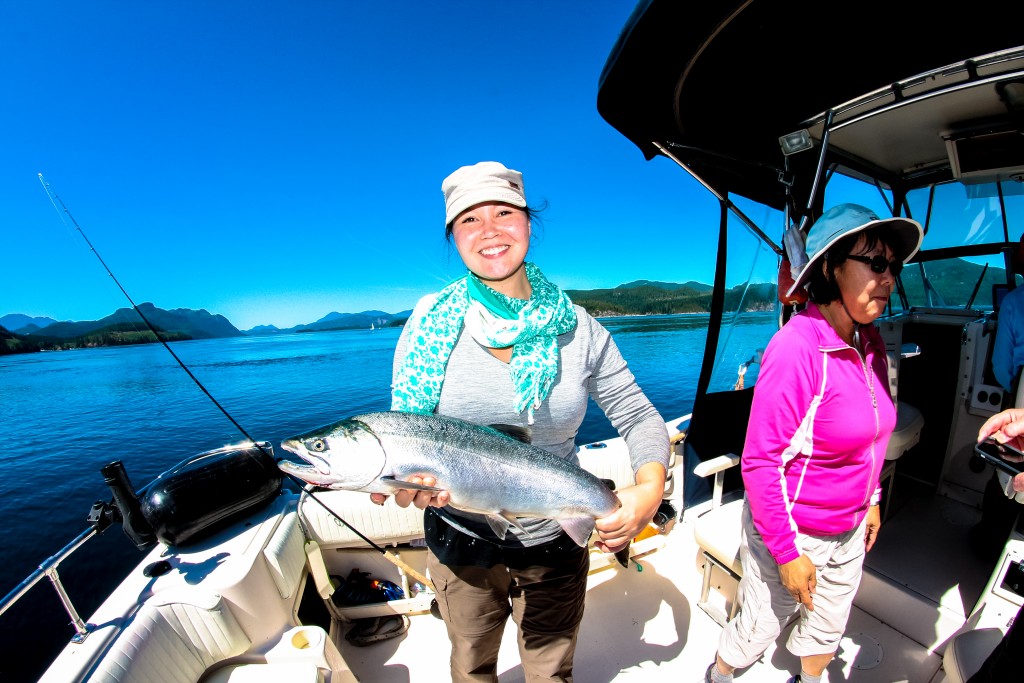 Salmon Fishing Vancouver Island